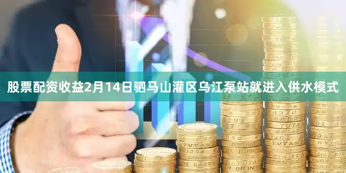 股票配资收益2月14日驷马山灌区乌江泵站就进入供水模式